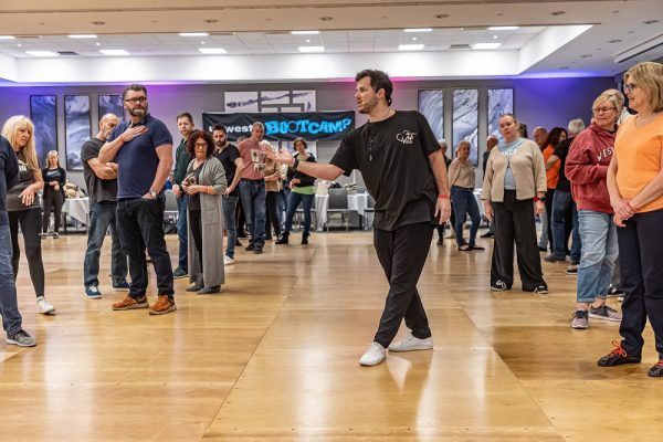 Photograph from the Maxence Martin & Virginie Grondin West Coast Swing Intensive event organised by Jive Addiction