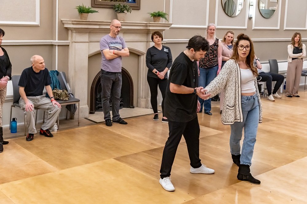 Photograph from the Maxence Martin & Virginie Grondin West Coast Swing Intensive event organised by Jive Addiction