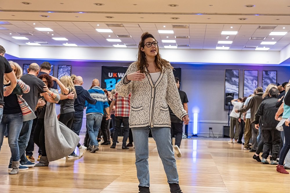Photograph from the Maxence Martin & Virginie Grondin West Coast Swing Intensive event organised by Jive Addiction